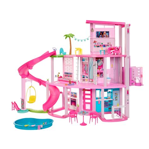 barbie doll house|Barbie Dreamhouse Pool Party Doll House with 75+ pc, 3 Story .